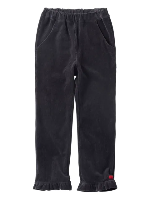 familiar ruffled corduroy trousers