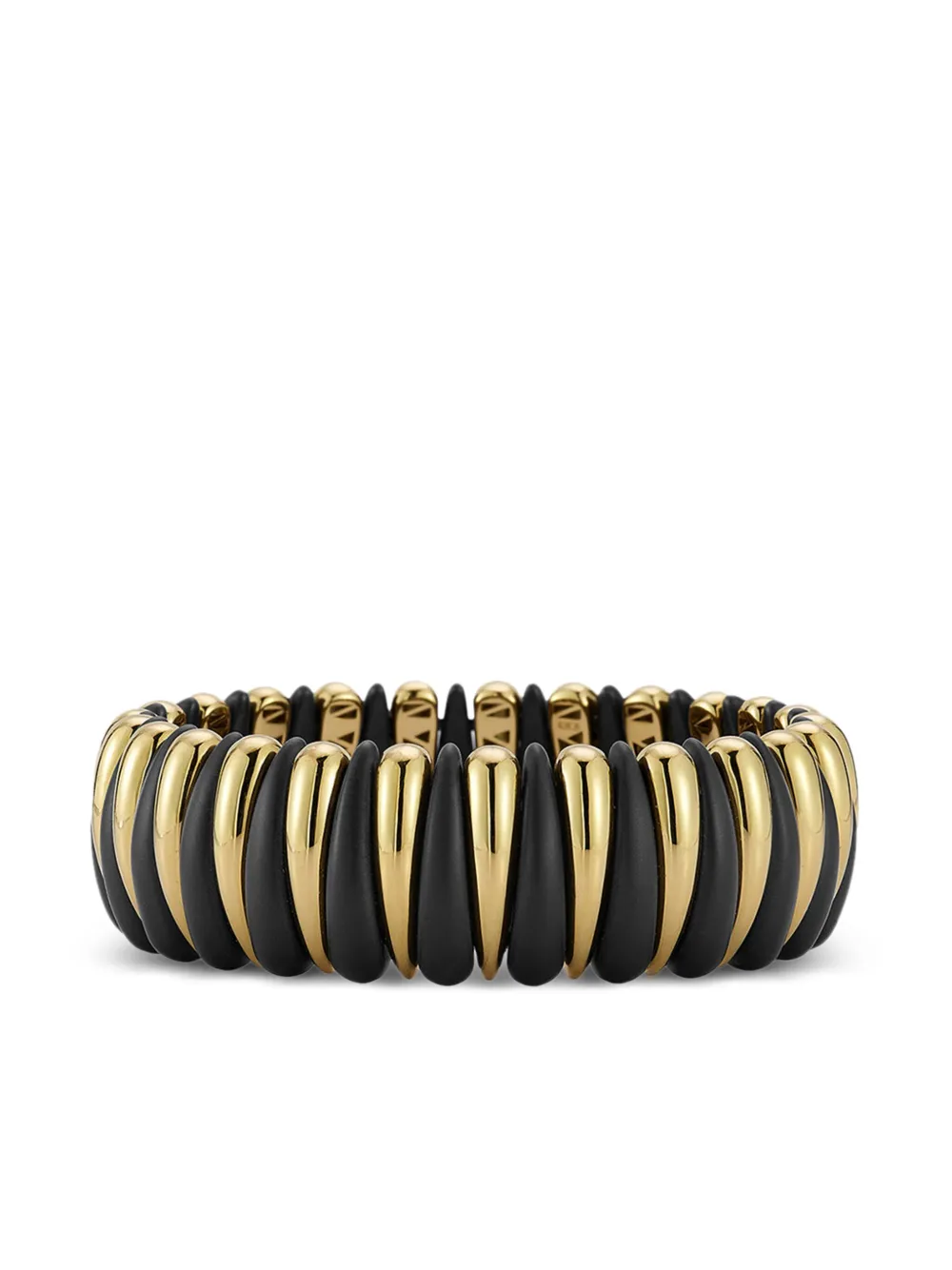 Roberto Demeglio pulsera Alternating en oro amarillo de 18kt | negro | Image 1