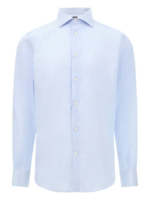 Boggi Milano striped cotton shirt