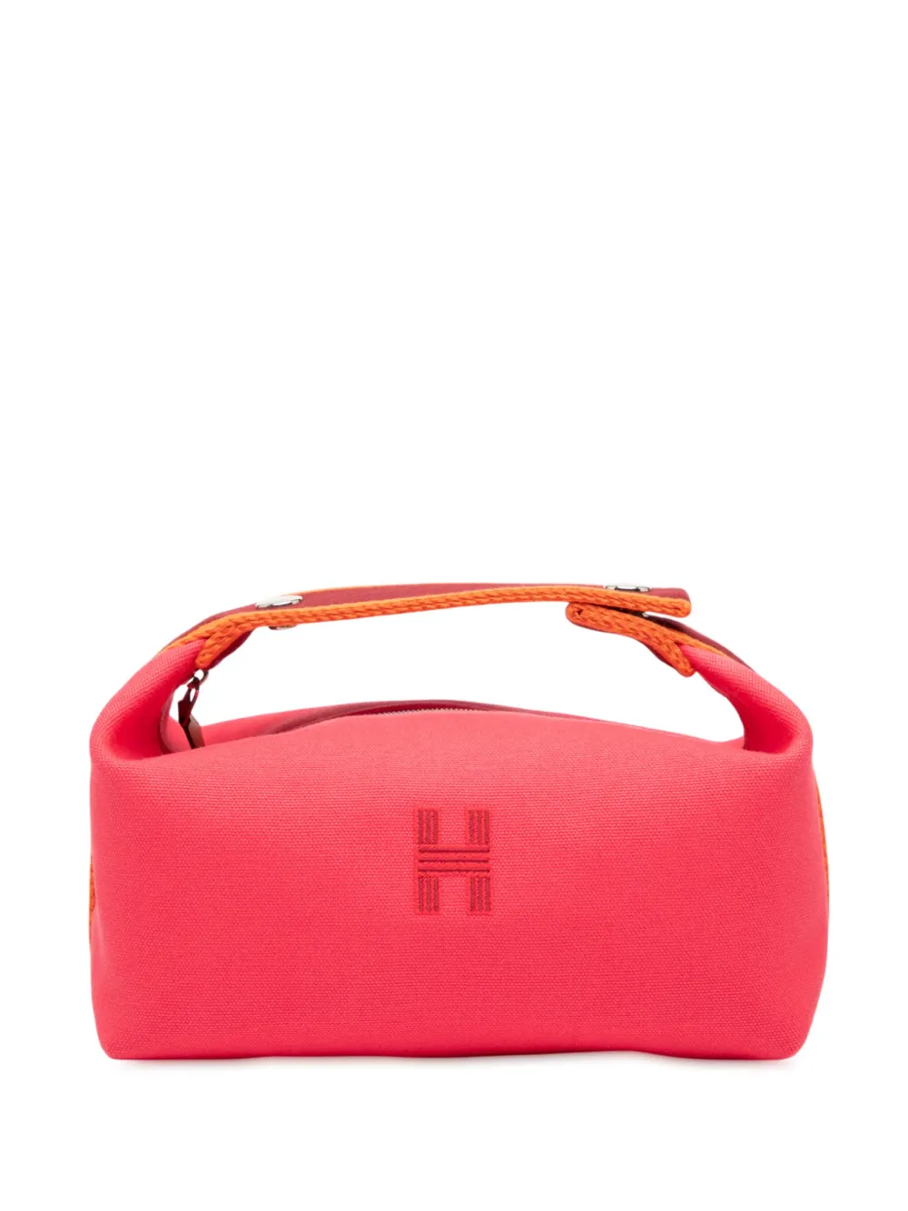 Hermès Pre-Owned 2010-2025 Small Canvas Bride A Brac Case vanity bag | Pink | Image 1