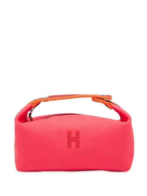 Hermès Pre-Owned 2010-2025 Small Canvas Bride A Brac Case vanity bag