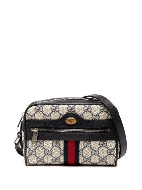 Gucci Pre-Owned 2016-2025 Mini GG Supreme Ophidia crossbody bag