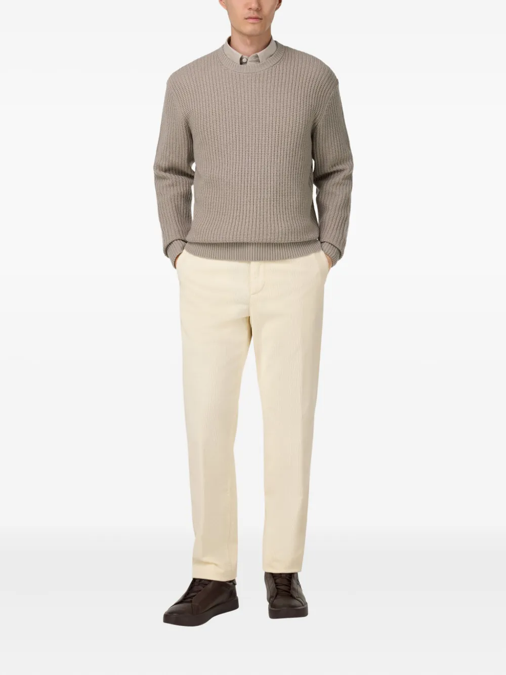 Boggi Milano buttoned trousers | Regular-Fit & Straight Leg Pants | Image 2