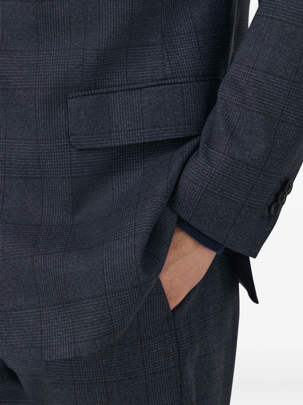 Boggi Milano Geruit pak Blauw