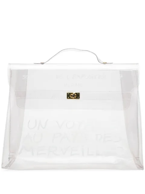 Hermès Pre-Owned 1995-2000 Vinyl Souvenir De L Exposition Kelly handbag