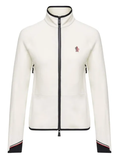 Moncler zip-fastening turtleneck sweater