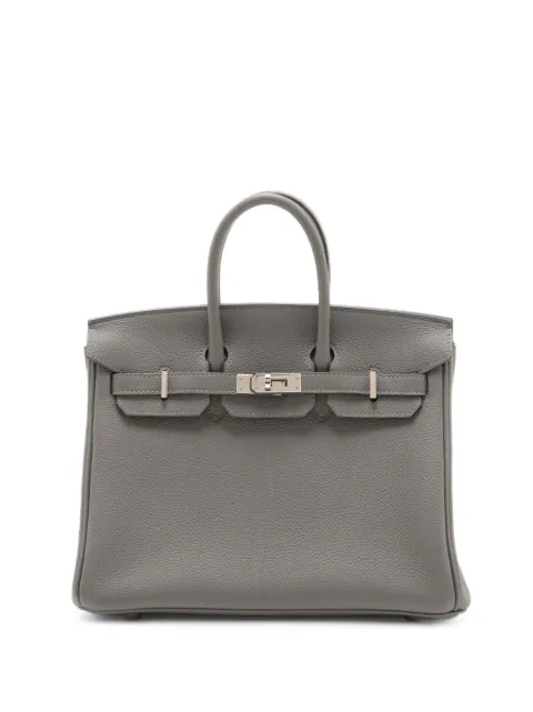 Hermès Pre-Owned 2023 Togo Birkin Retourne 25 handbag