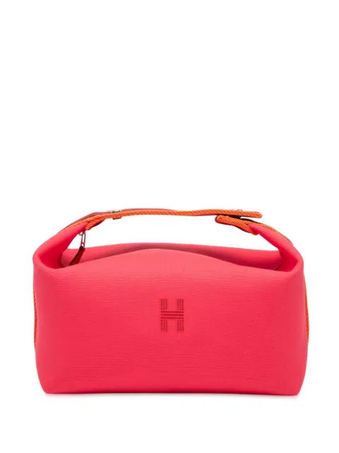 Hermès Pre-Owned 2020-2025 Large Canvas Bride A Brac vanity bag