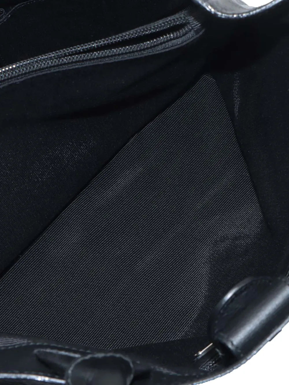 Pre-owned Ferragamo 1980-2000 Leather Miss Vara Selene Tote Bag In Black