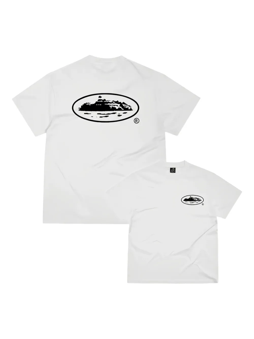CORTEIZ OG island graphic T-shirt - Bianco