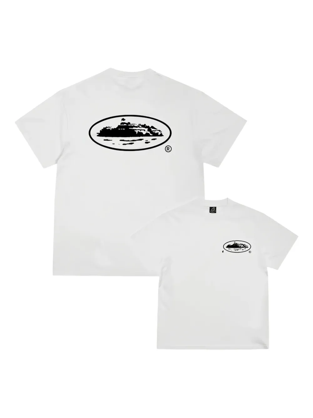 CORTEIZ OG island graphic T-shirt | White | Image 1