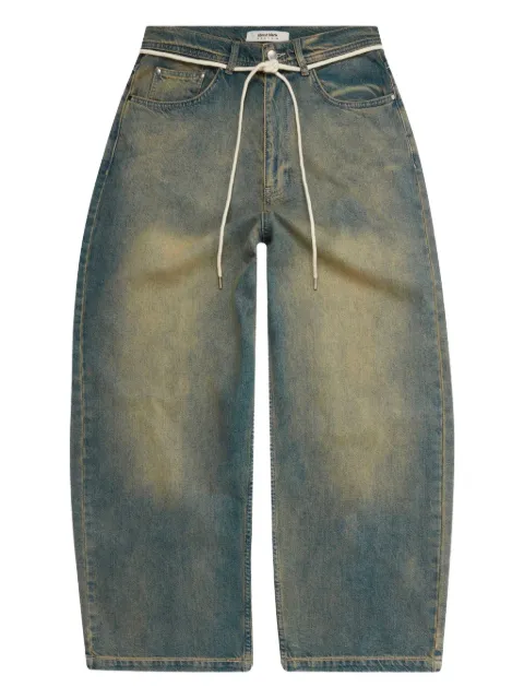 ABOUTBLANK washed-effect wide-leg jeans