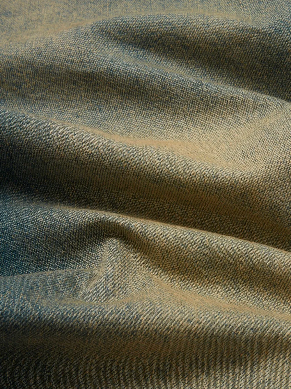 ABOUTBLANK Jeans met wijde pijpen en verwassen effect Blauw