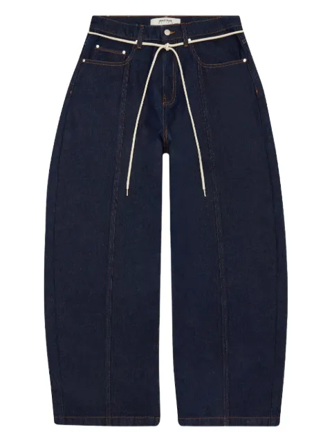 ABOUTBLANK felled-seam wide-leg jeans