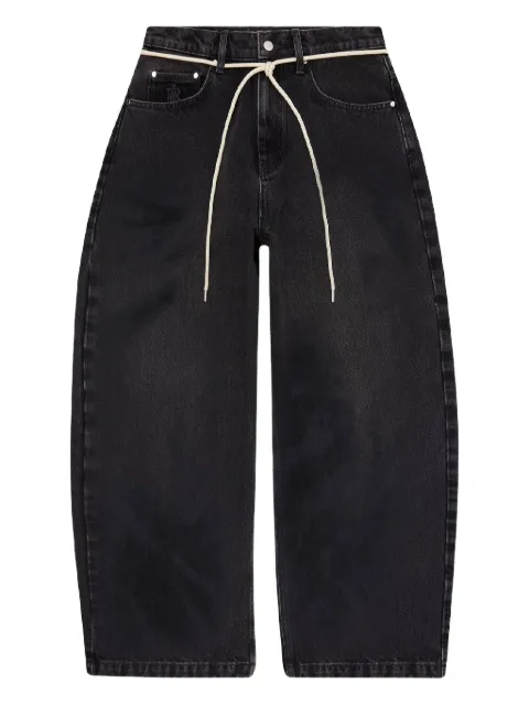 ABOUTBLANK washed-effect wide-leg jeans
