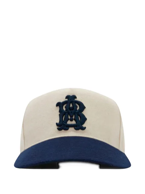 ABOUTBLANK monogram-logo contrast cap