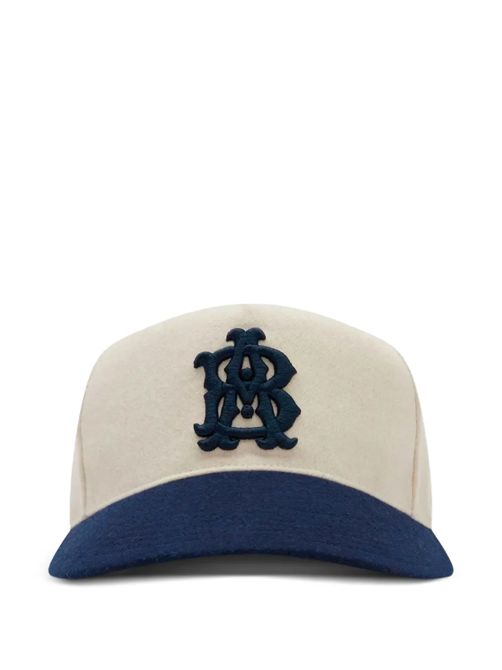 ABOUTBLANK monogram-logo contrast cap | Neutrals | Image 1