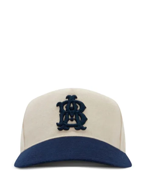 ABOUTBLANK monogram-logo contrast cap