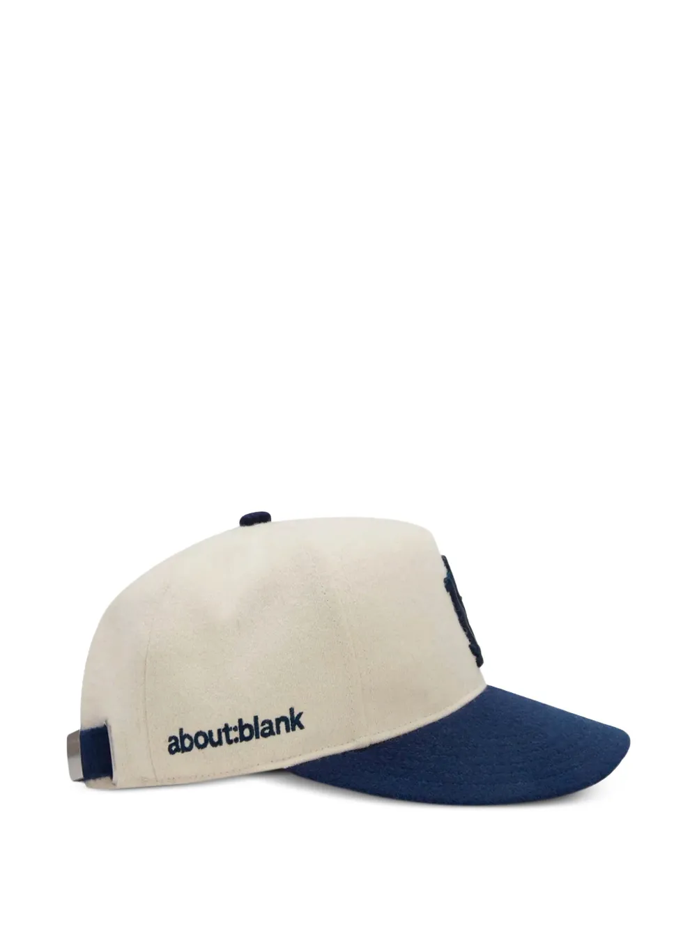 ABOUTBLANK monogram-logo contrast cap | Image 2