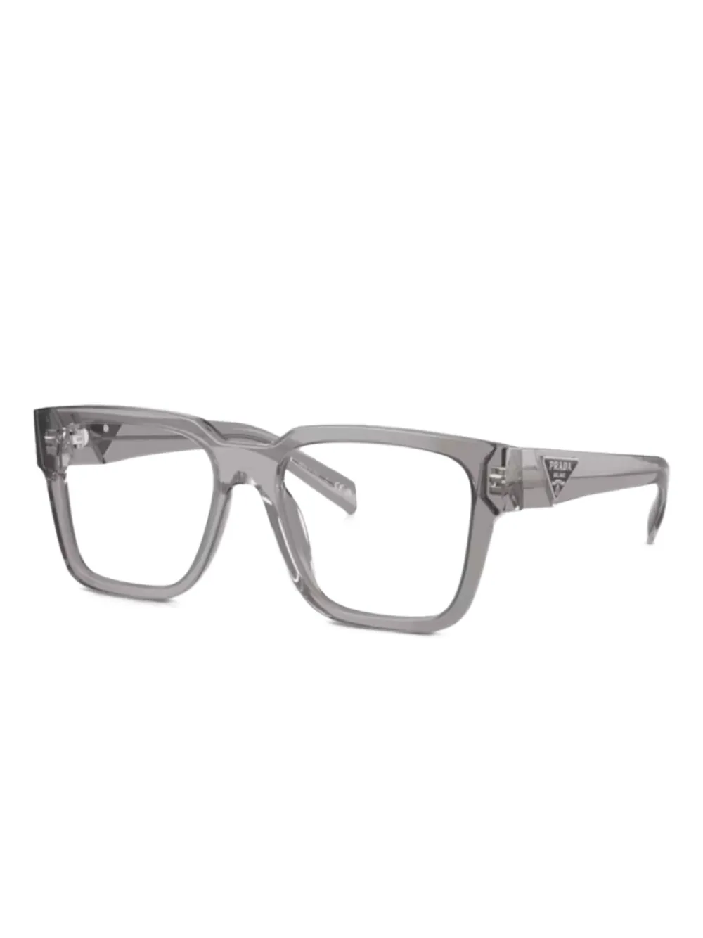 Prada Eyewear square frame glasses | Grey | Image 1