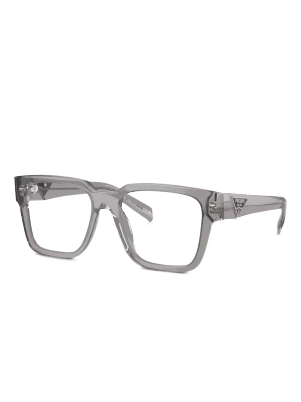 Prada Eyewear square frame glasses | Grey | Image 1