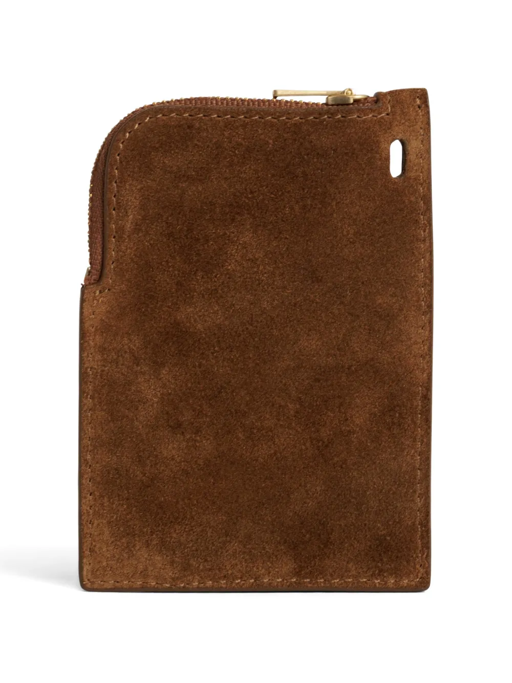  Yu Mei Greta Zip Clutch Bag - Brown 