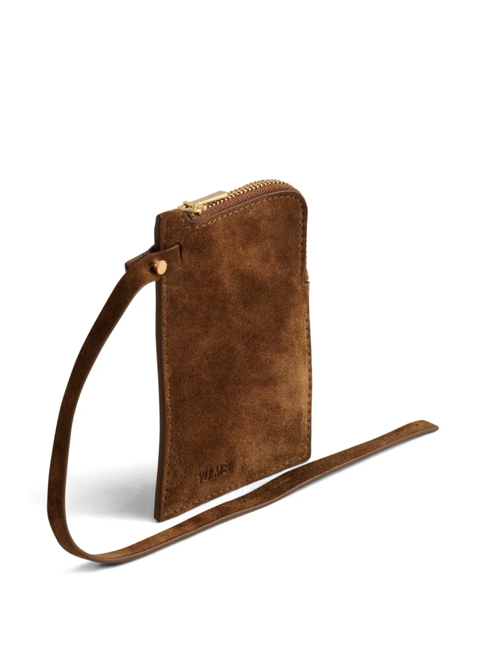  Yu Mei Greta Zip Clutch Bag - Brown 