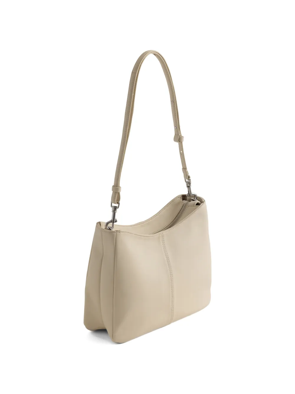  Yu Mei Joan Zip Shoulder Bag - Neutrals 