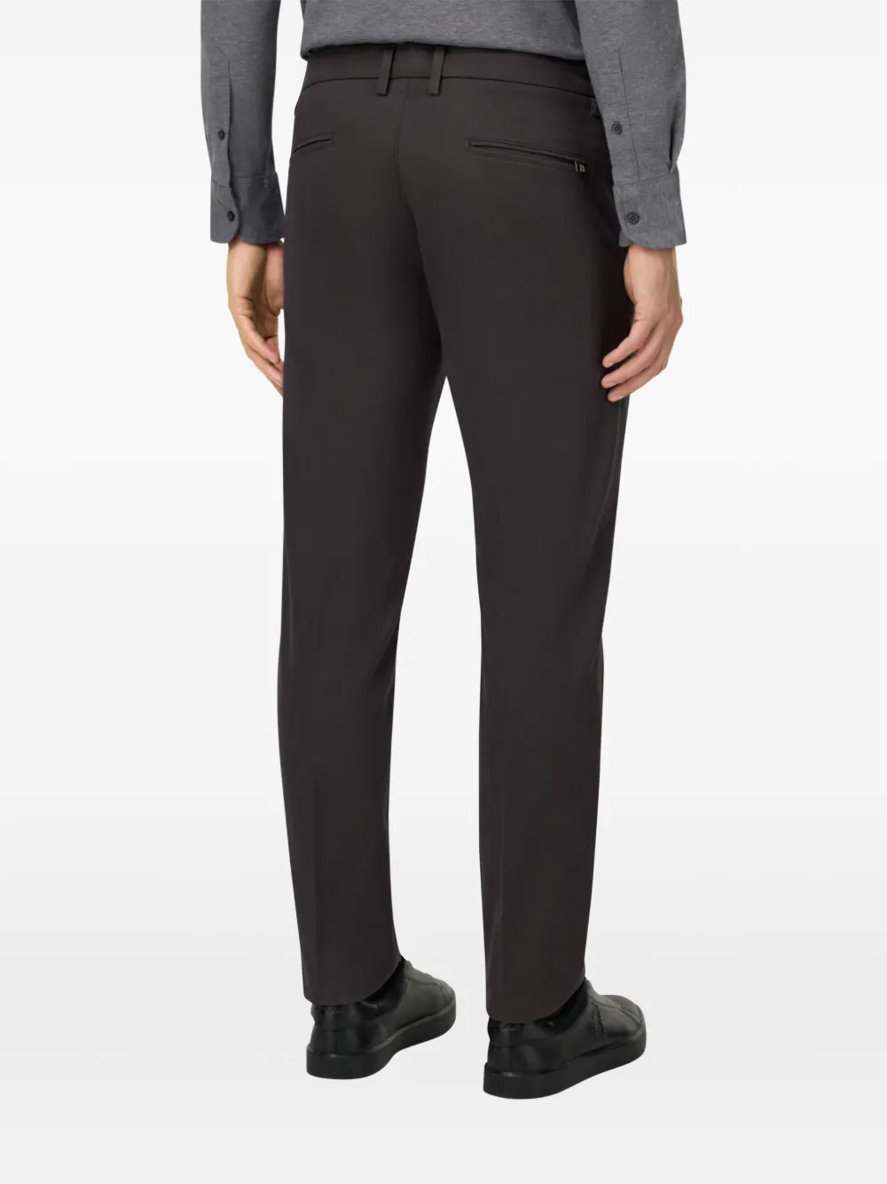 Boggi Milano Katoenen broek Grijs