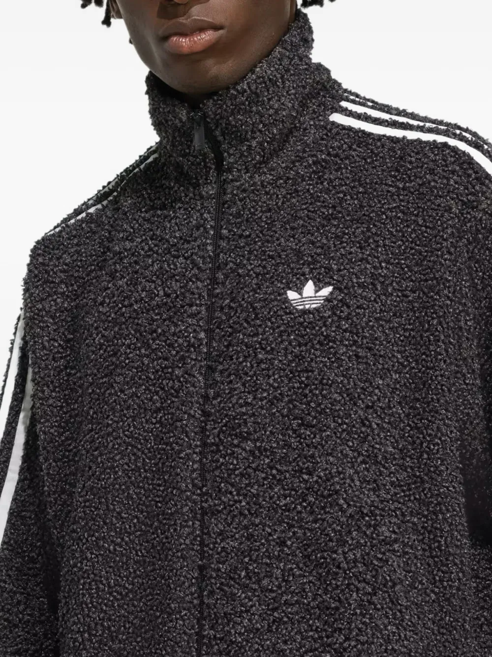 adidas **Sweater met rits:** Zwart