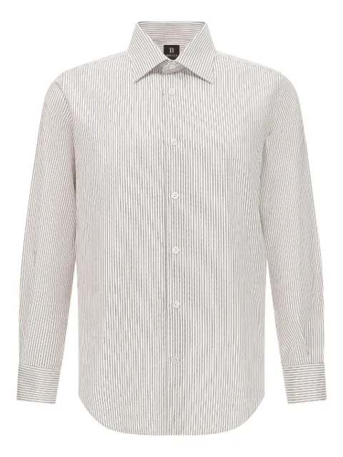 Boggi Milano striped cotton shirt