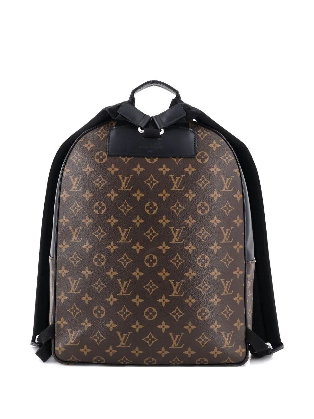 Pre-owned Louis Vuitton Josh Macassar Monogram Canvas Backpack In Brown