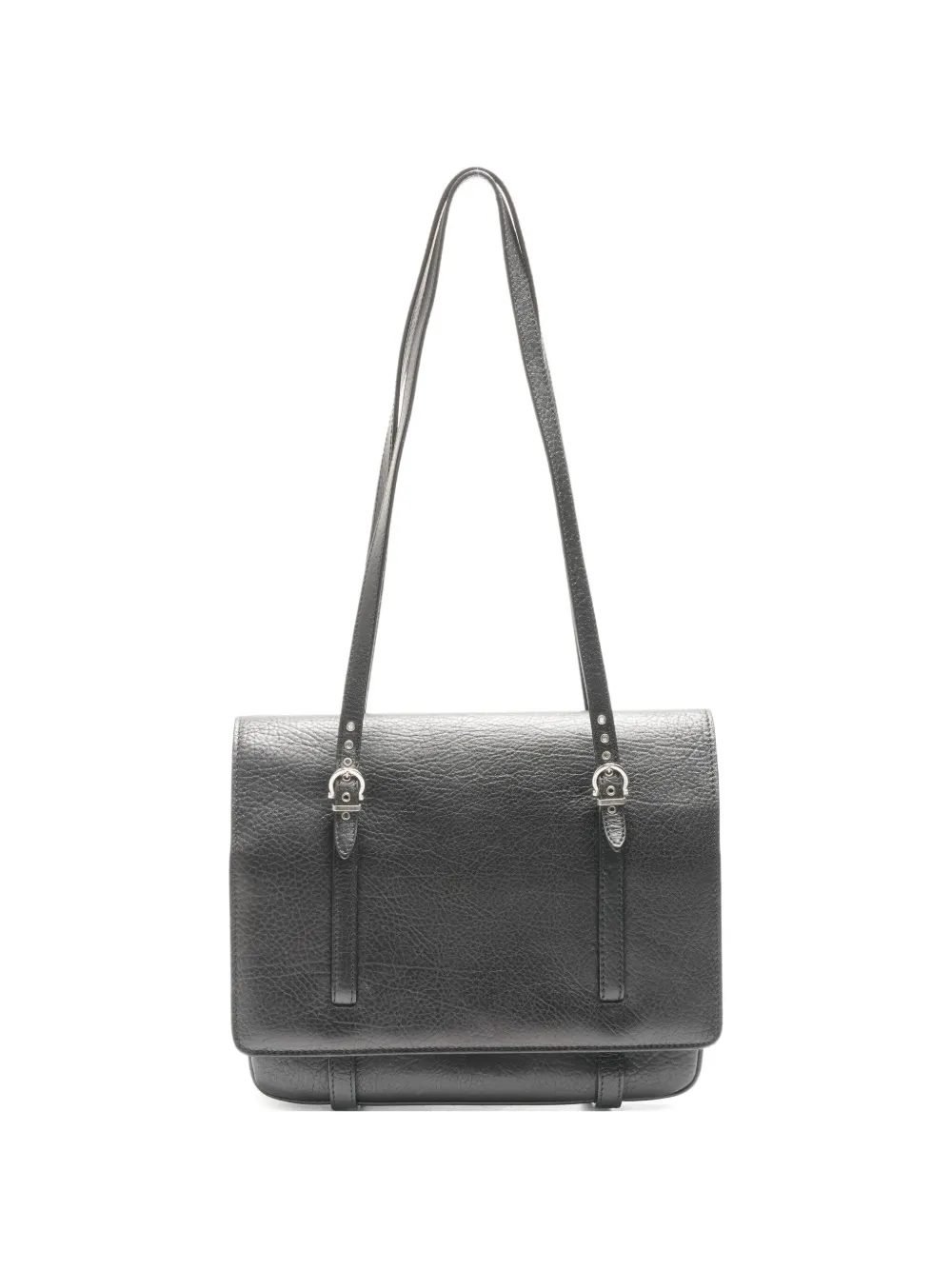 Ferragamo Pre-Owned sac porté épaule à boucles (années 2000) | noir | Image 1
