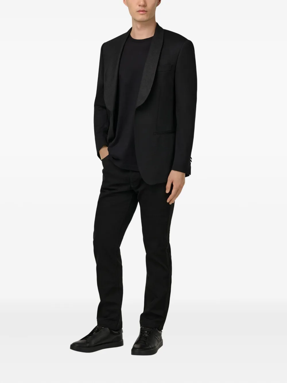 Boggi Milano shawl-lapels single-breasted blazer | Blazers | Image 2