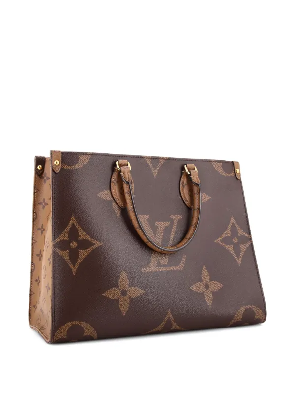 Louis Vuitton Pre-Owned OnTheGo Reverse Monogram Giant MM Tote Bag