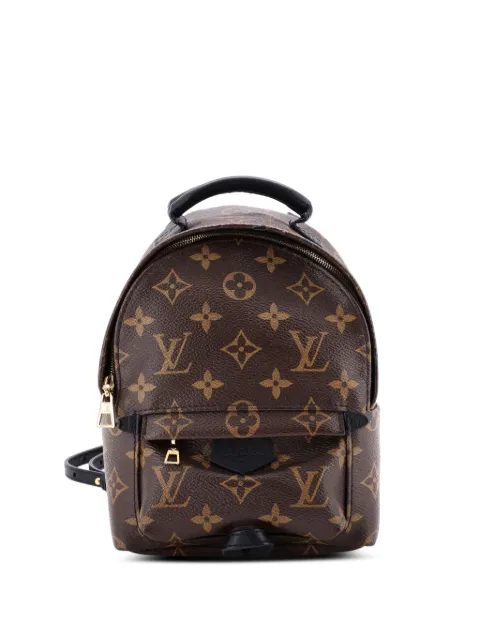Louis Vuitton Pre-Owned Palm Springs Monogram Canvas Mini backpack