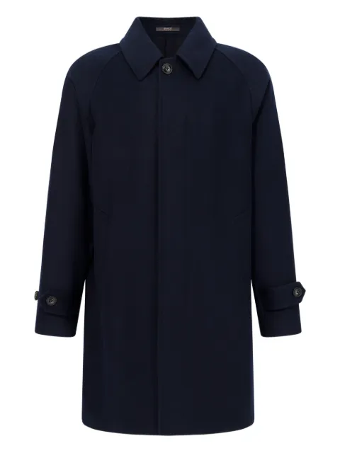 Boggi Milano raglan-sleeves single-breasted coat
