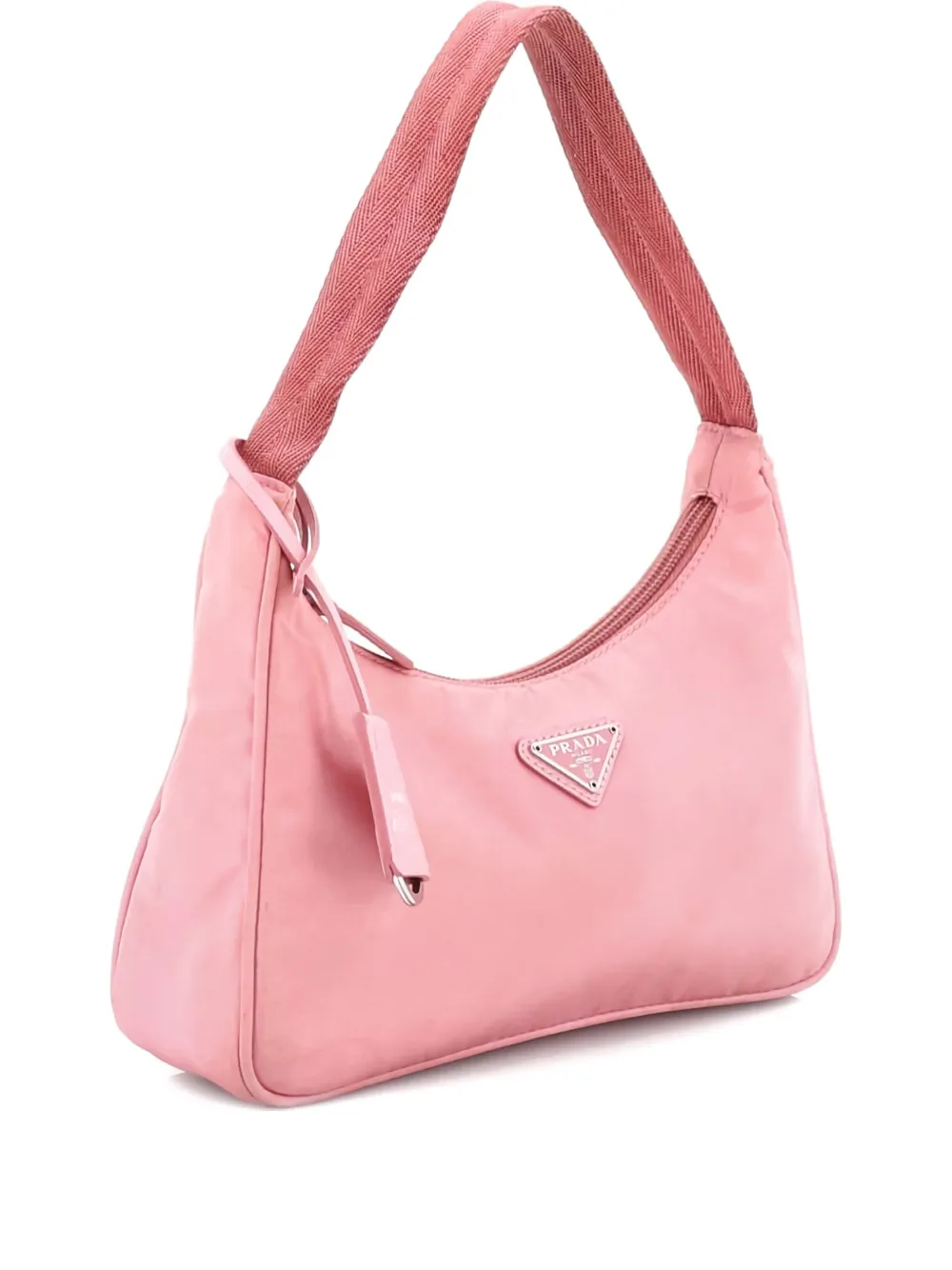 Prada Pre-Owned Re-Edition 2000 Tessuto Mini hobo bag - ピンク Prada Pre-Owned Re-Edition 2000 Tessuto Mini hobo bag - ピンク