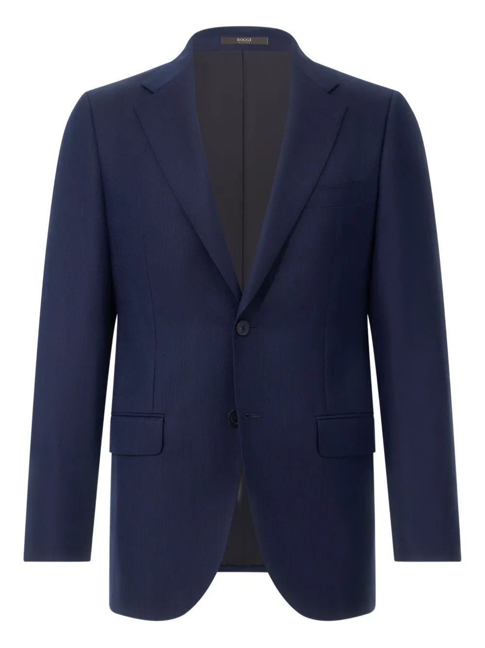 Boggi Milano enkelknäppt blazer | blå | Image 1