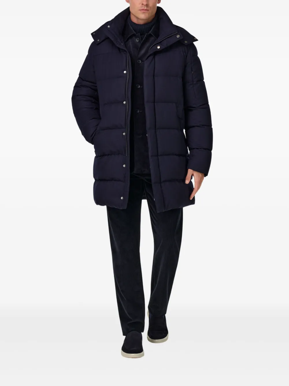 Boggi Milano Gefütterter Mantel | Daunenmäntel | Image 2