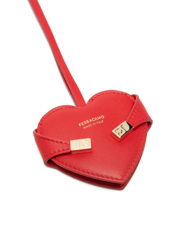 Ferragamo ハート バッグチャーム | レッド | FARFETCH JP Ferragamo ハート バッグチャーム | レッド | FARFETCH JP