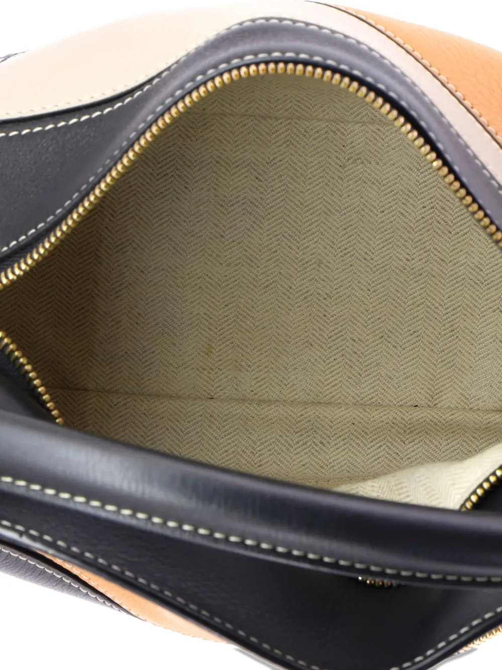 Pre-owned Loewe Puzzle Bag Leather Small Satchel