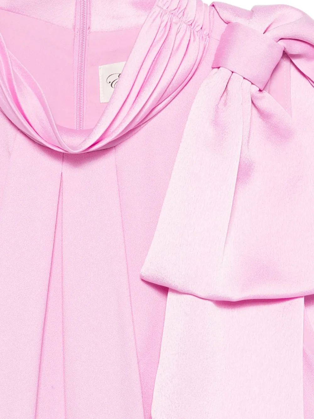 ELIZA J Midi-jurk met strik-detail Roze