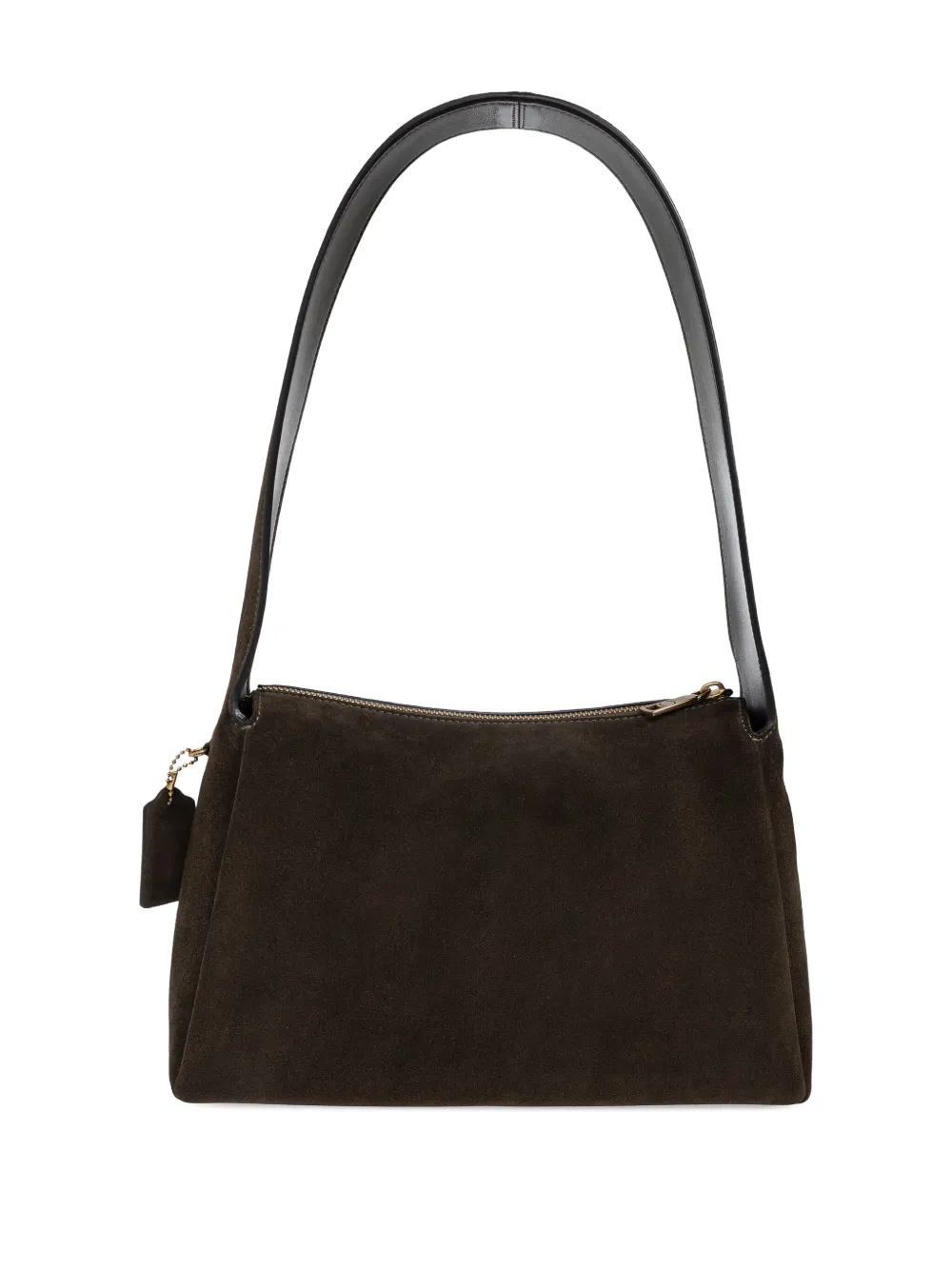Coach Lola Logo-plaque Shoulder Bag In Brown