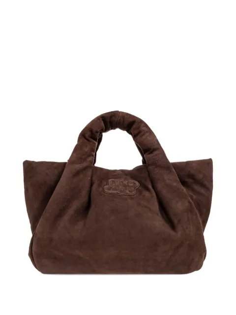 MUNTHE Lixia ruched tote bag