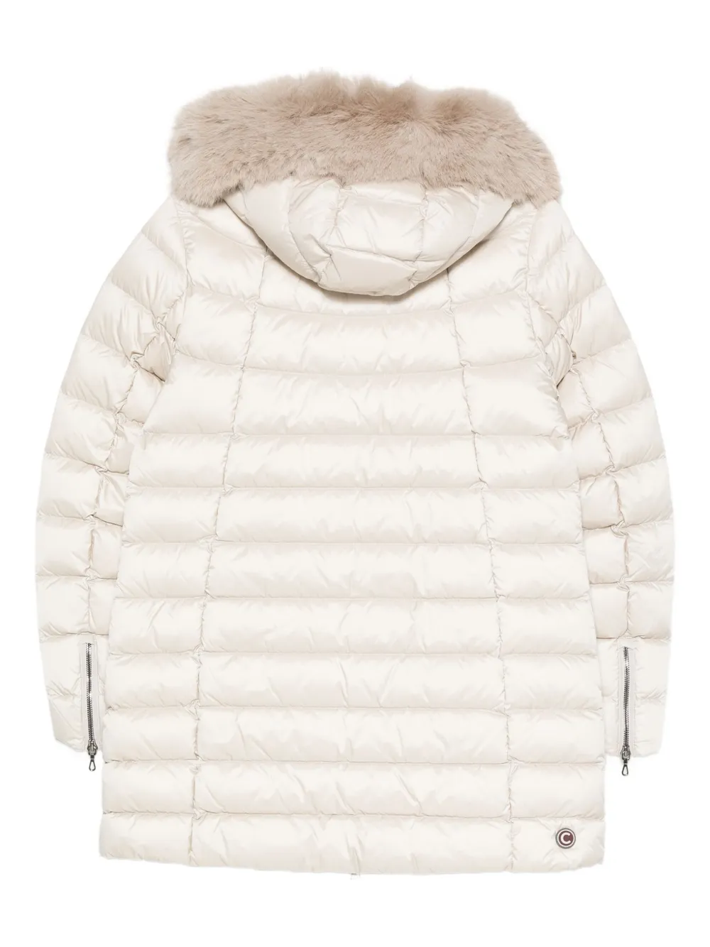 Colmar Zip-fastening Hooded Coat In Neutral