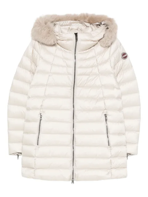 Colmar zip-fastening hooded coat