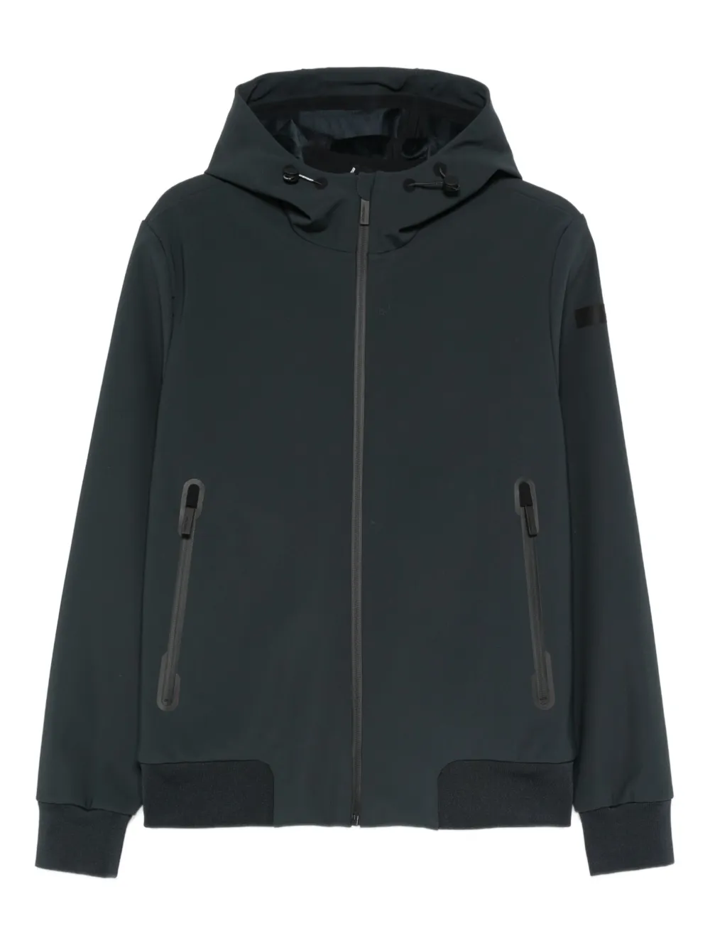 RRD hooded-neck zip-fastening jacket | Grey | Image 1