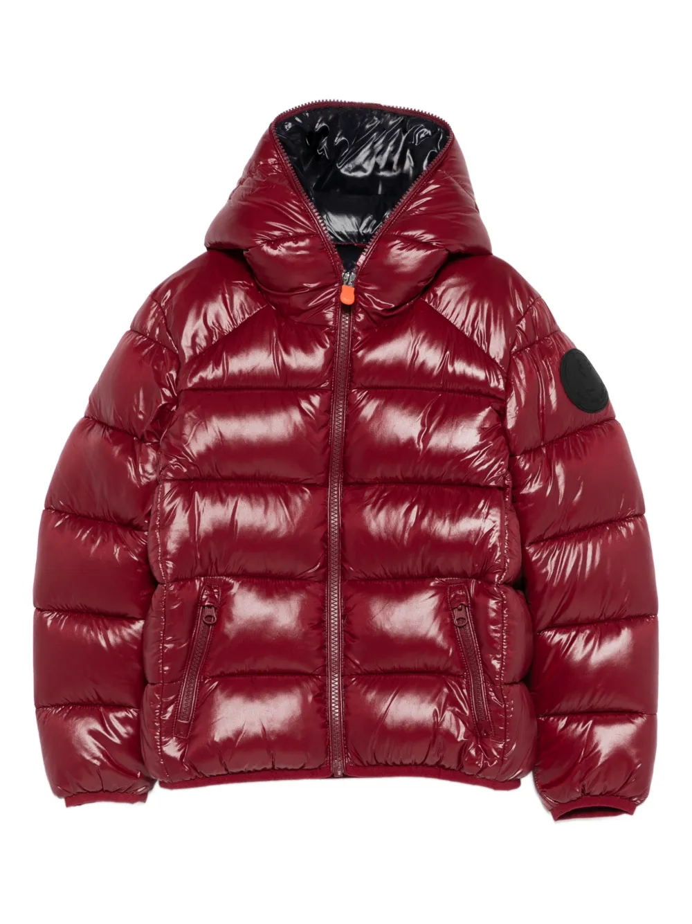 Save The Duck Kids Artie hooded-padded jacket | Red | Image 1