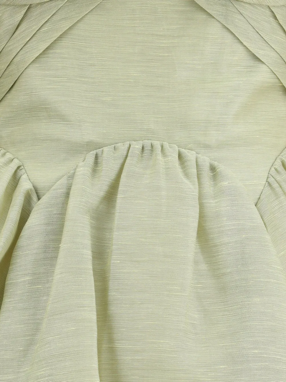 Zimmermann Rebellion Linen And Silk Organza Minidress In Animal Print